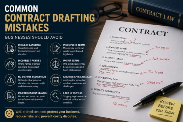 Common Contract Drafting Mistakes
