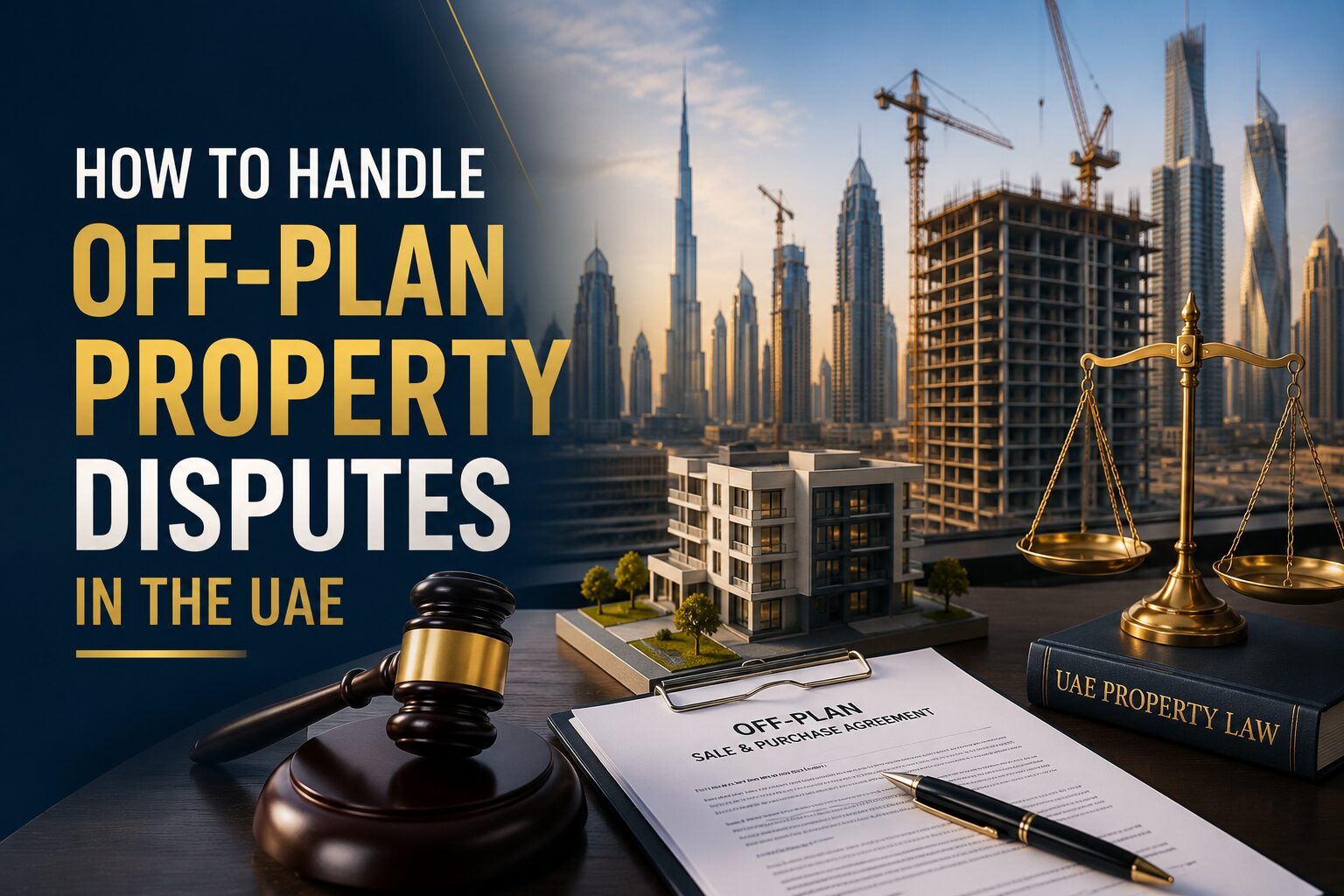 How to Handle Off-Plan Property Disputes in the UAE